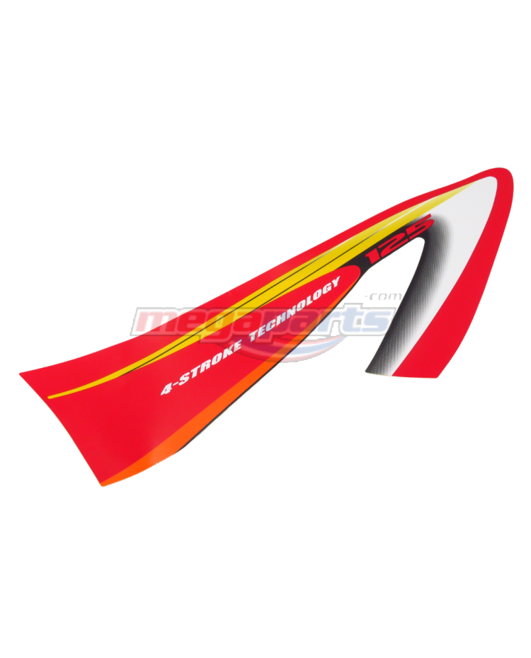 แถบติดฝาครอบตัวถังซ้าย A รถสีแดง