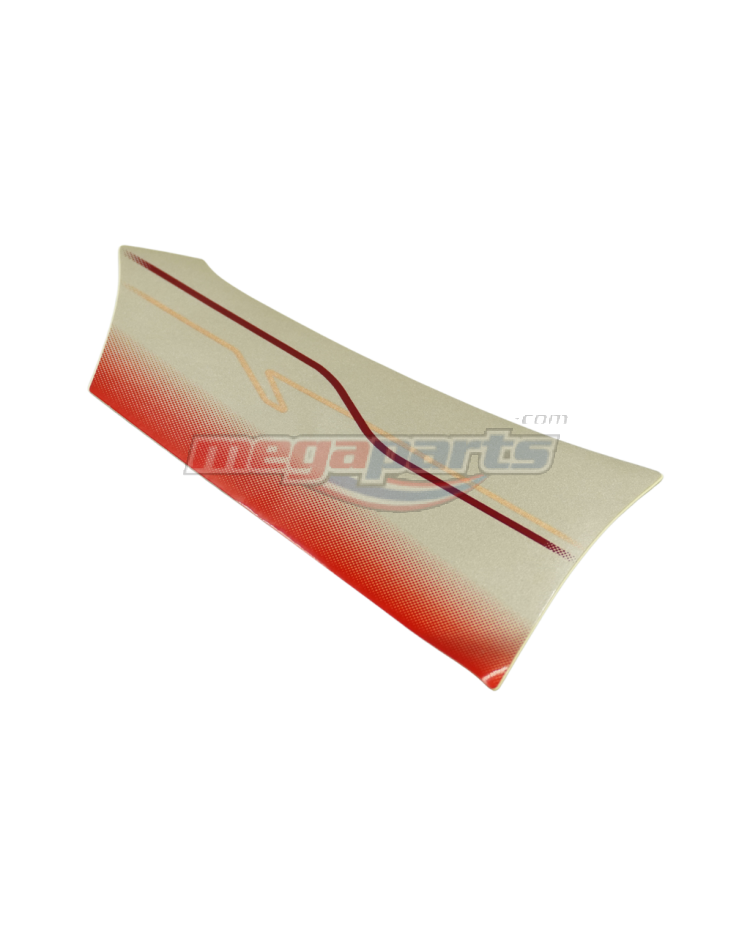 แถบติดฝาครอบตัวถังซ้าย B รถสีแดง