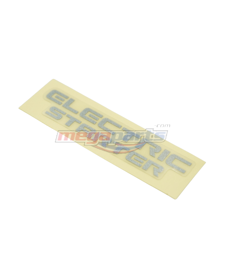 เครื่องหมายสวิทช์สตาร์ท ติดฝาครอบแฮนด์ด้านหลัง WAVE 125I 2003