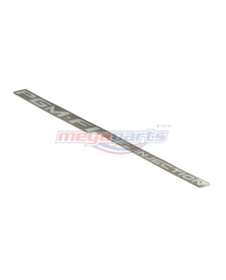 สติ๊กเกอร์(PGM FI)ข้างซ้ายรถสีดำ