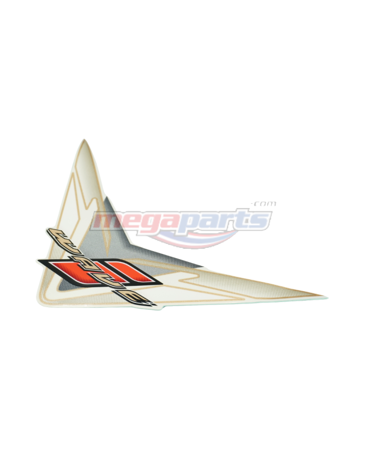 แถบติดฝาครอบไฟหน้ารถสีขาว