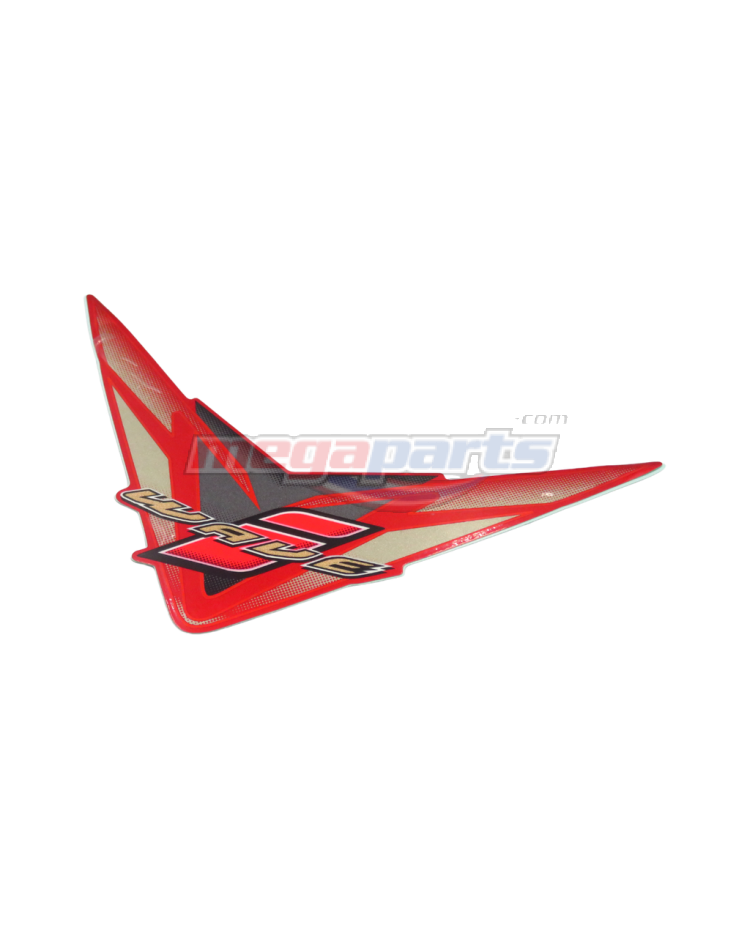 แถบติดฝาครอบไฟหน้ารถสีแดง