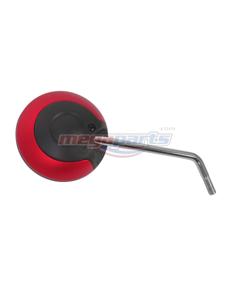 กระจกส่องหลัง SCOOPY 110i 2024 (CLUB 12) (HONDA) สีแดงด้าน R397C