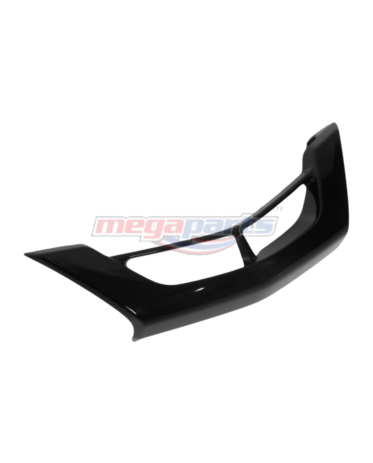 ฝาครอบใต้บังลมเดี่ยว FINN 115i 2021 (YAMAHA) สีดำเงา 0903,SMX