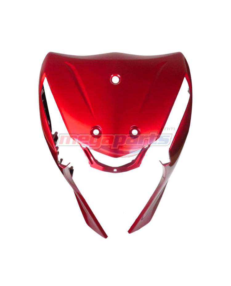 บังลมเดี่ยว FINN 115i 2022 (Di,S) (YAMAHA) สีแดง 0918,DRMK