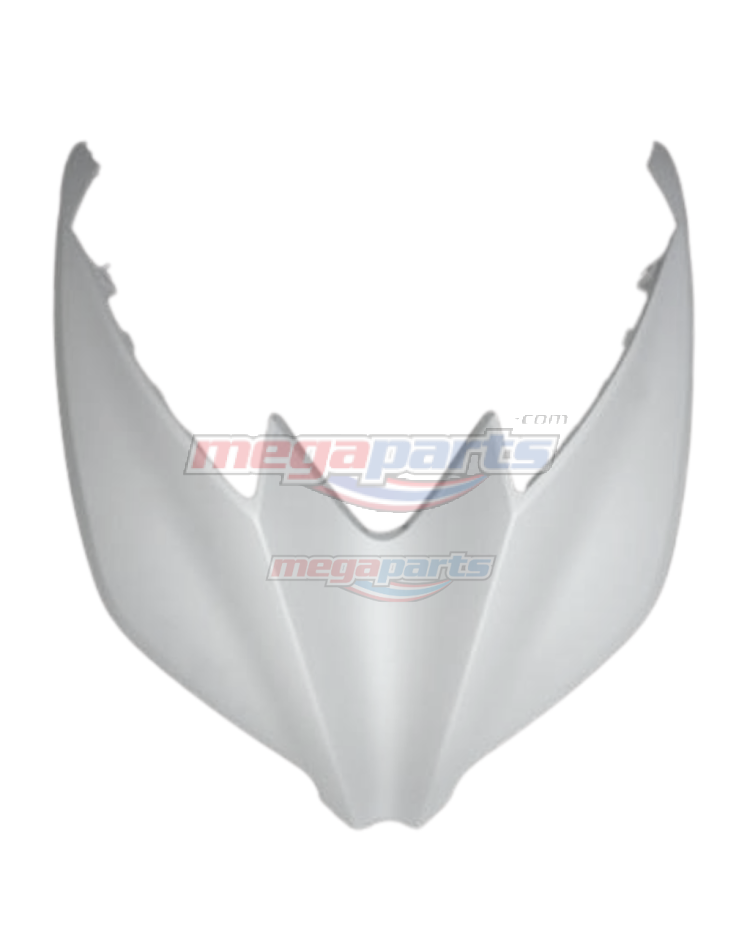 ฝาครอบไฟหน้าตัวบนสีเทา(1758 MBNM3) XMAX 300 2017 (YAMAHA)