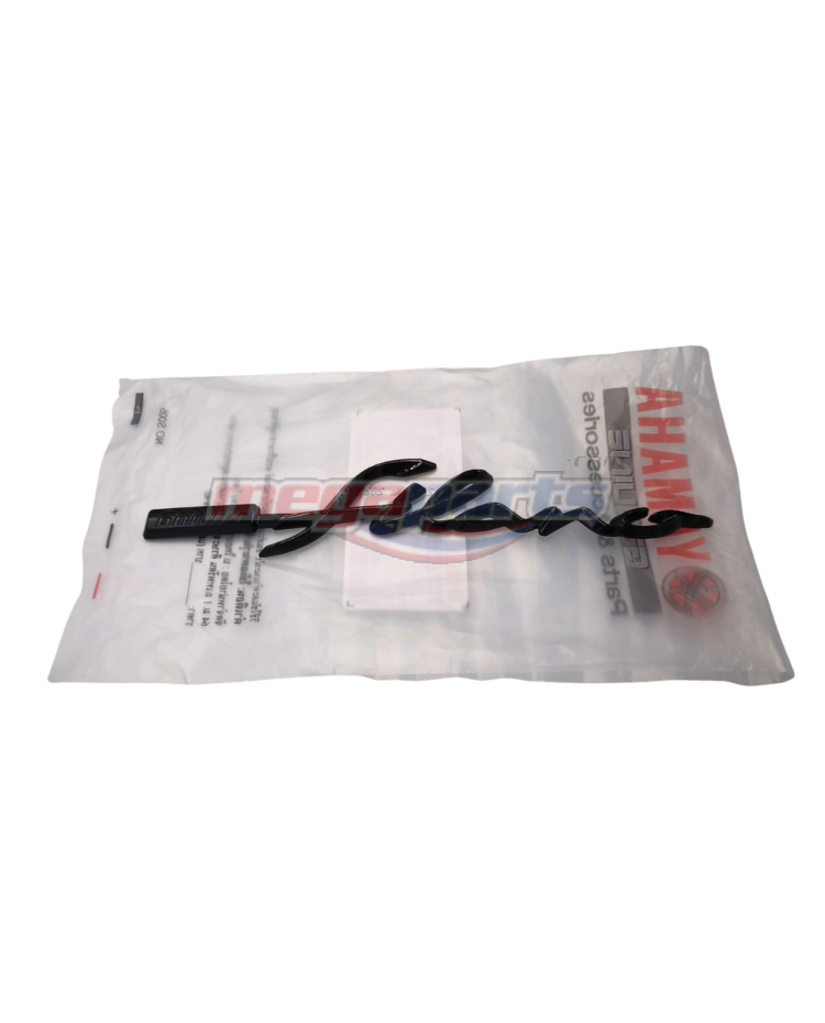 โลโก้ฝาG FILANO 3Dสีดำ L GRAND FILANO 2023 Yamaha