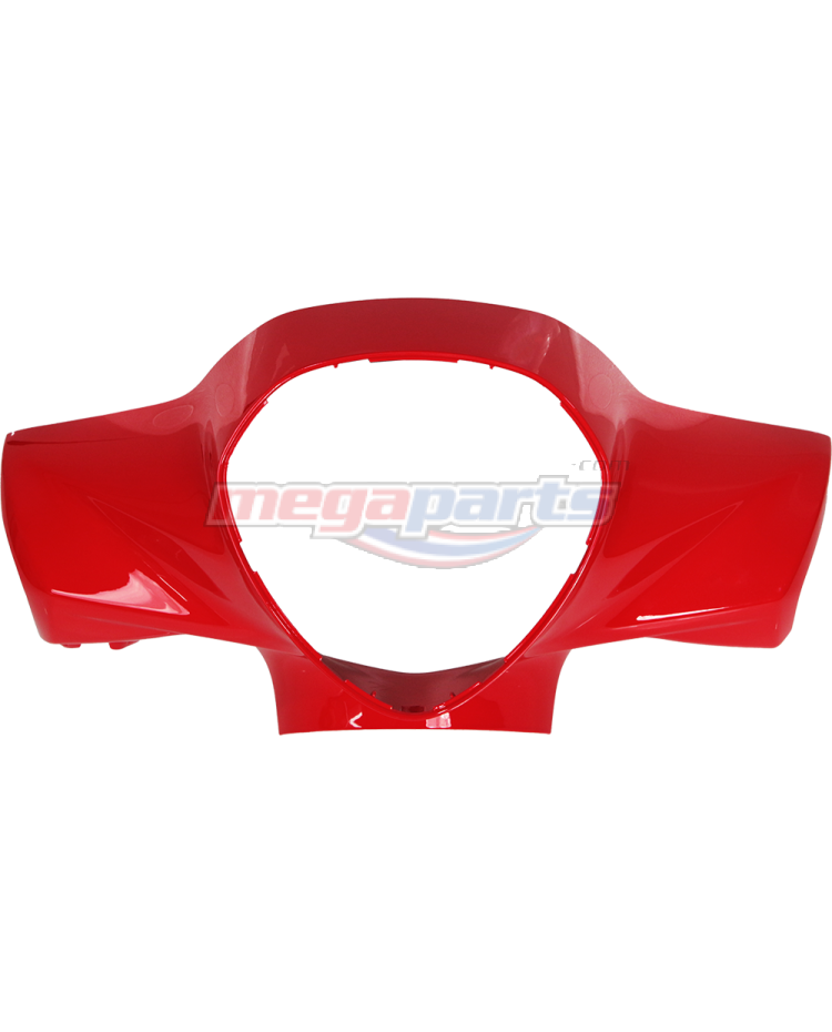 ฝาครอบแฮนด์หน้า GRAND FILANO 125 2024 (Hyb) (YAMAHA) สีแดง 1763, VRCD