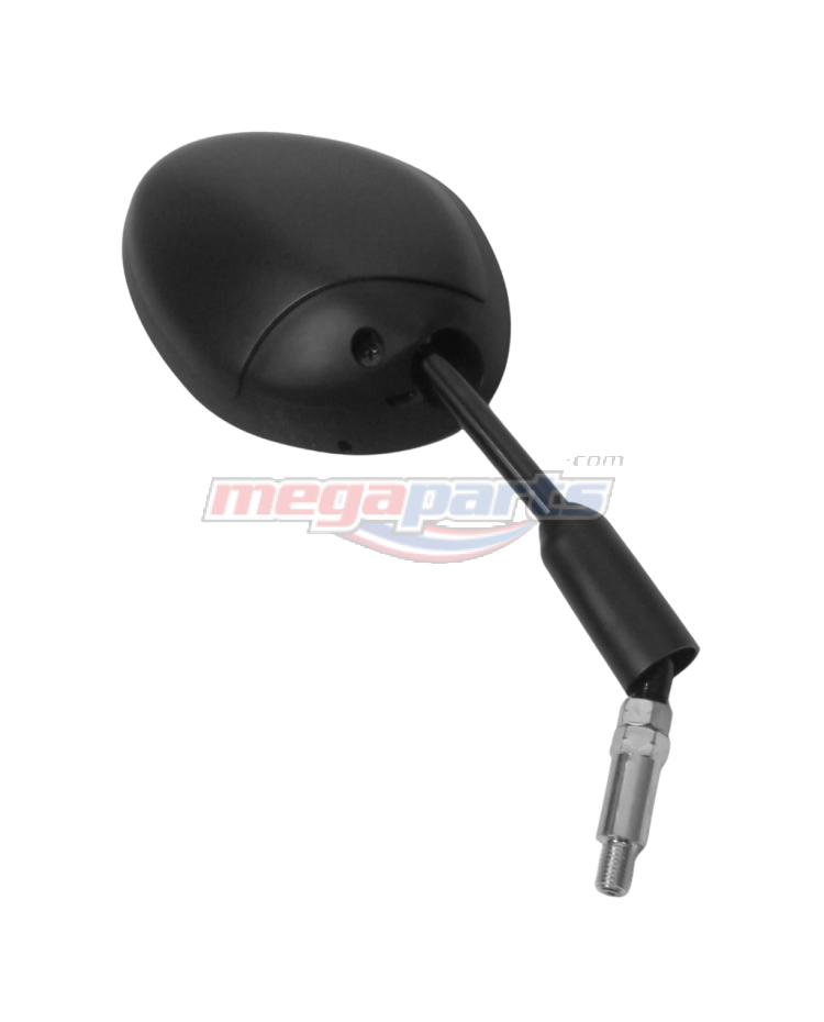 กระจกส่องหลังข้างขวา GRAND FILANO 125 2024 (Hyb) (YAMAHA) สีดำด้าน 0582,MBL2