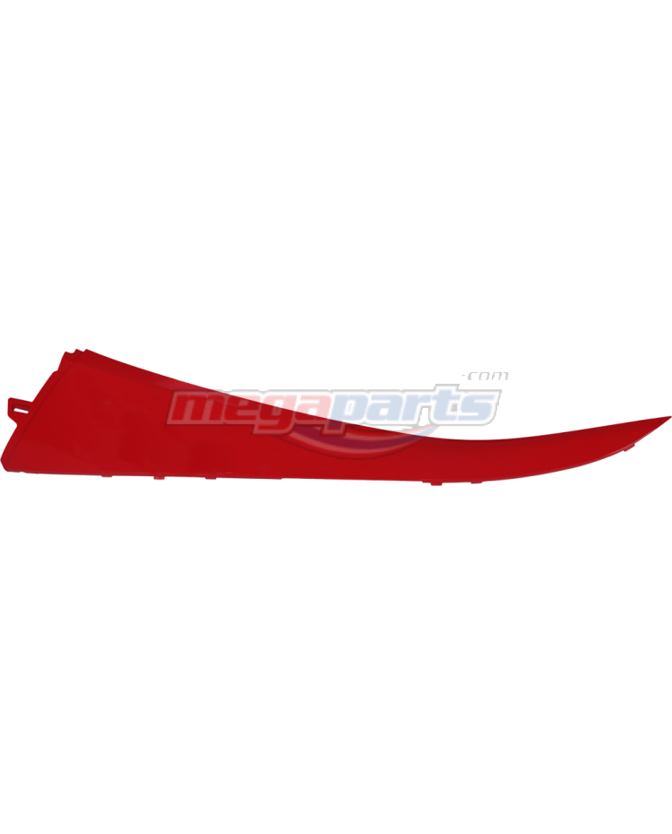 ฝาครอบข้างพักเท้าหน้าข้างซ้ายตัวบน GRAND FILANO 125 2024 (Hyb) (YAMAHA) สีแดง 1763, VRCD