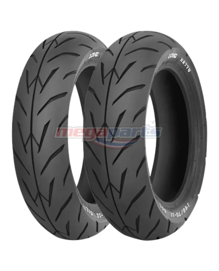 ยางนอก 100/70-14 (IRC) NR77U WINGS TL R 51P