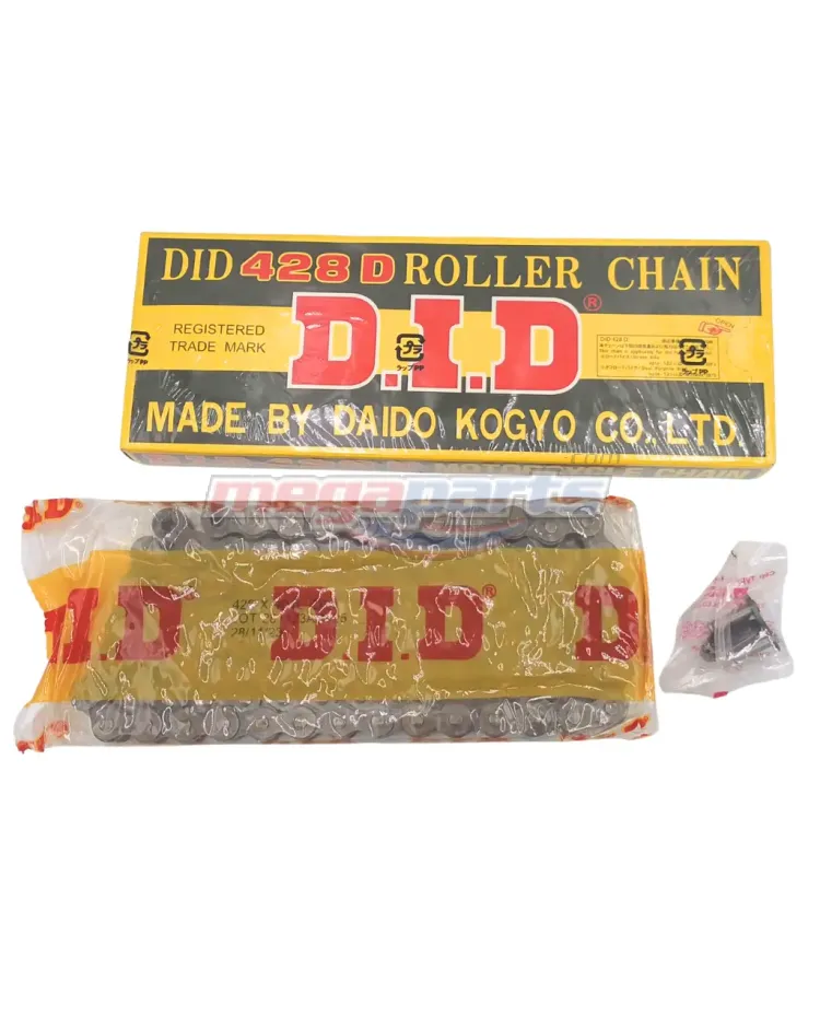 โซ่ล้อ 428D-104L (DID) สีดำ