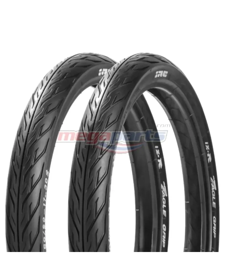 ยางนอก 90/80-17 (IRC) NR73 EAGLE GRIP TL/TT F/R 46S