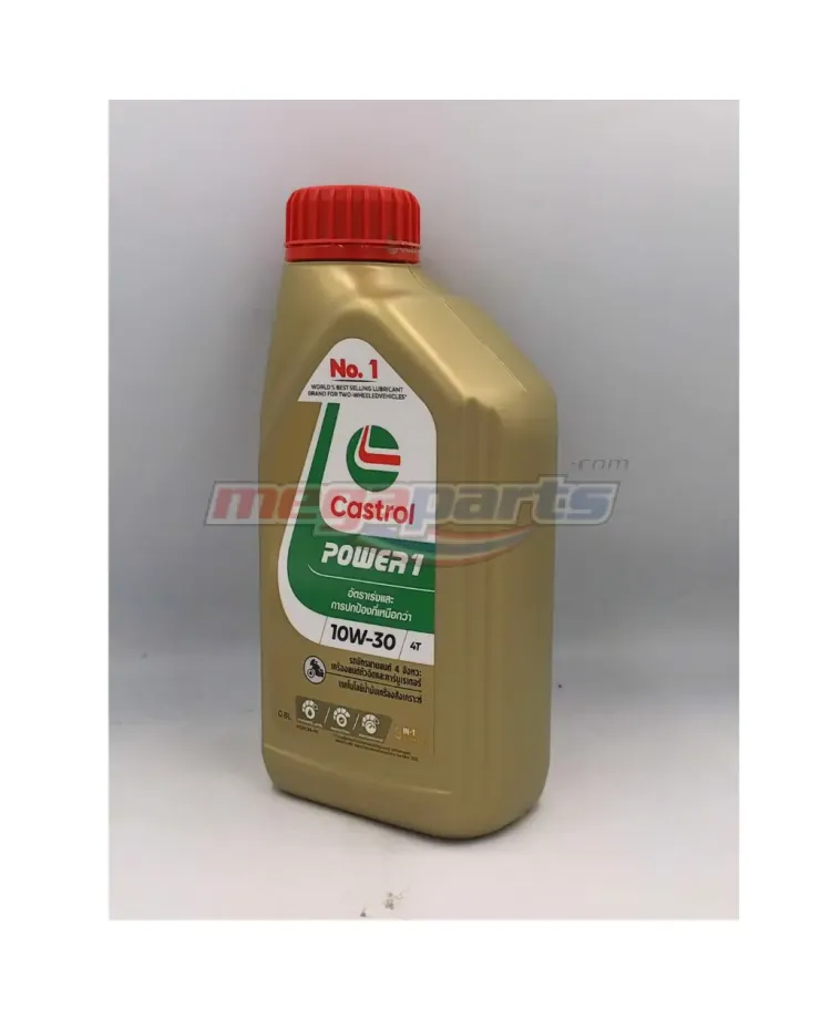 น้ำมันเครื่อง 4T POWER1 10W-30 0.8L MA2 (CASTROL)