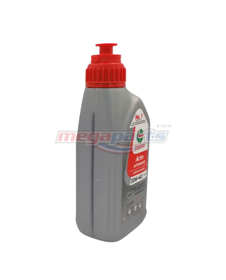 น้ำมันเครื่อง+เฟืองท้าย 4AT ACTIV 20W-40 0.8L MB (CASTROL)