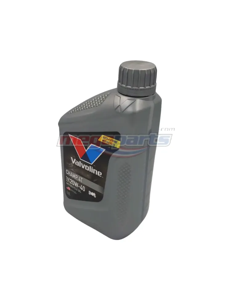 น้ำมันเครื่อง 4T CHAMP 20W-40 0.8L (VALVOLINE)