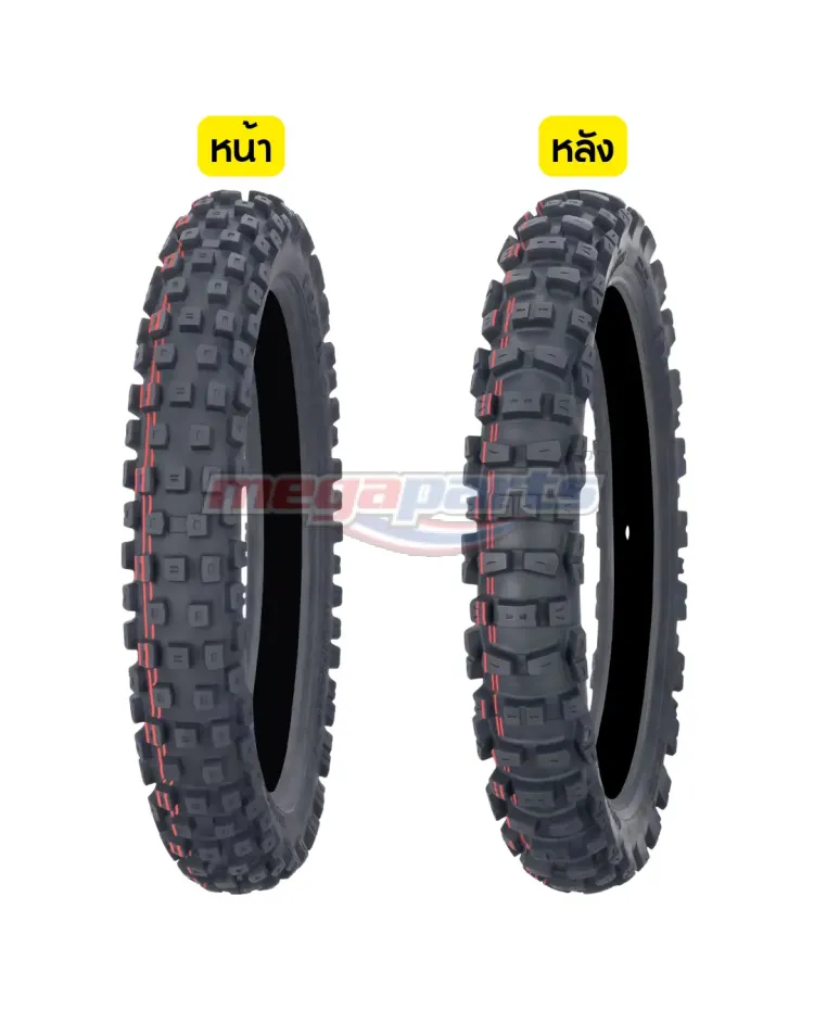 ยางนอกดอกวิบาก 80/100-14 (CAMEL) CM705 TT R 43M