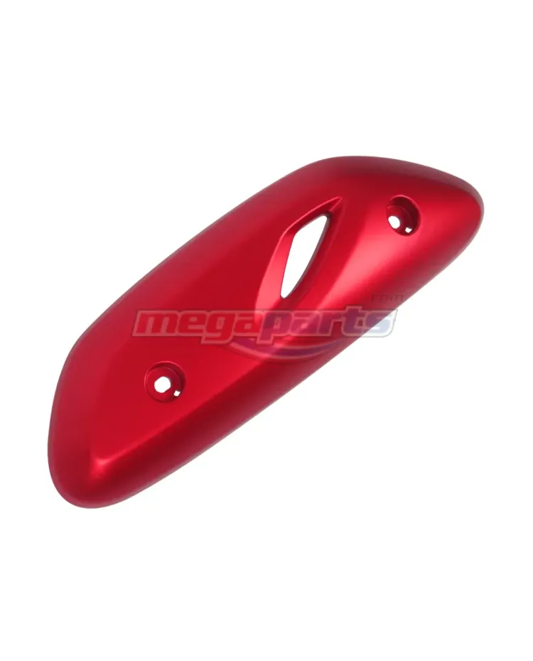 แผ่นกันความร้อนท่อไอเสีย SCOOPY 110i 2021 (HONDA) สีแดงด้าน R397C