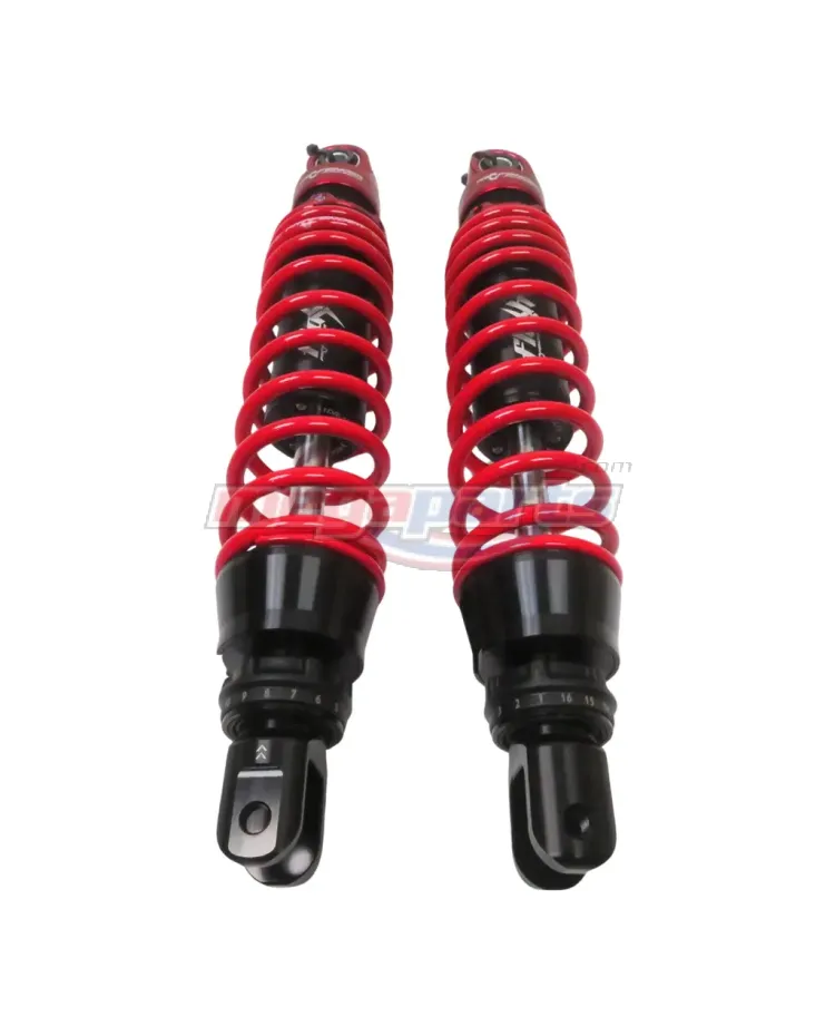 โช้คหลังแก๊ส L/R PCX 160 FLASH-SERIES 365MM. (PROFENDER) ดำ/แดง