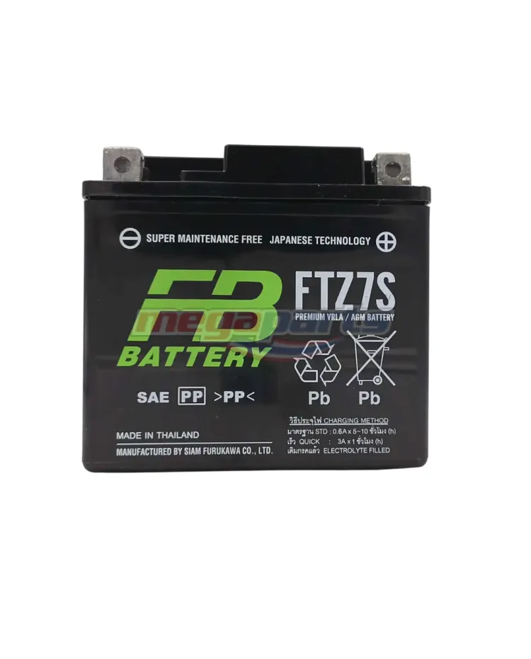 แบตเตอรี่ FTZ7S (FB)