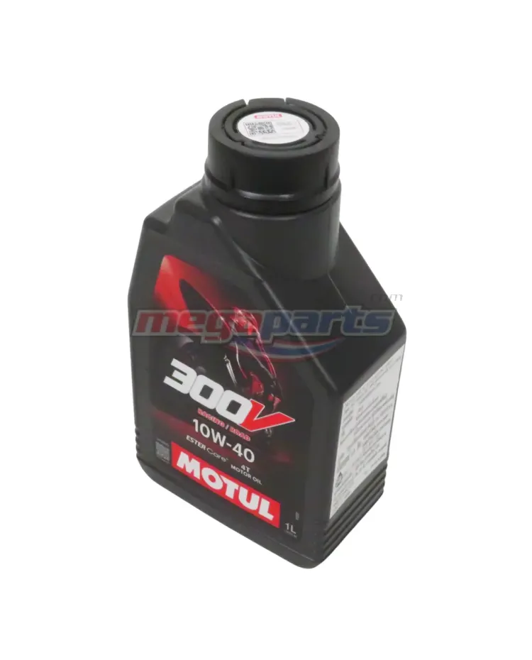น้ำมันเครื่อง 4T 300V 10W-40 1L MA (MOTUL) (SYN 100%)