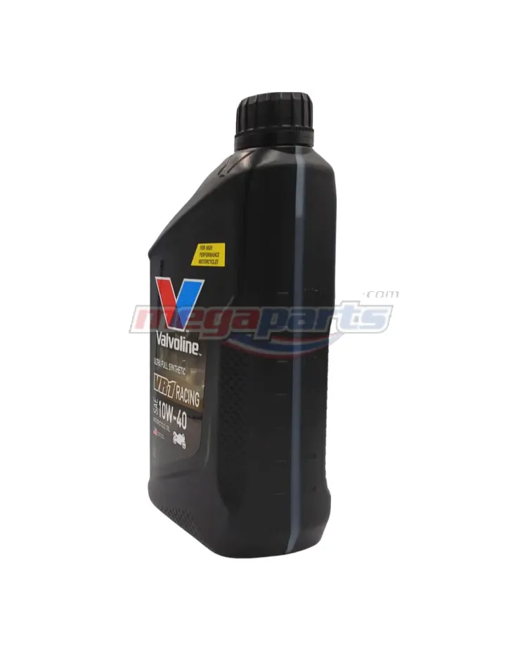 น้ำมันเครื่อง 4T VR1 RACING 10W-40 1L MA2 (VALVOLINE) (SYN 100%)