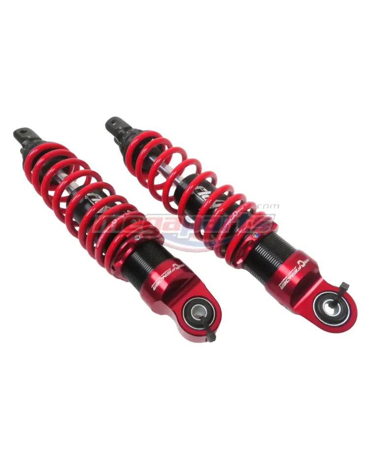 โช้คหลังแก๊ส L/R NMAX 155 2020 FLASH-SERIES 320MM. (PROFENDER) ดำ/แดง