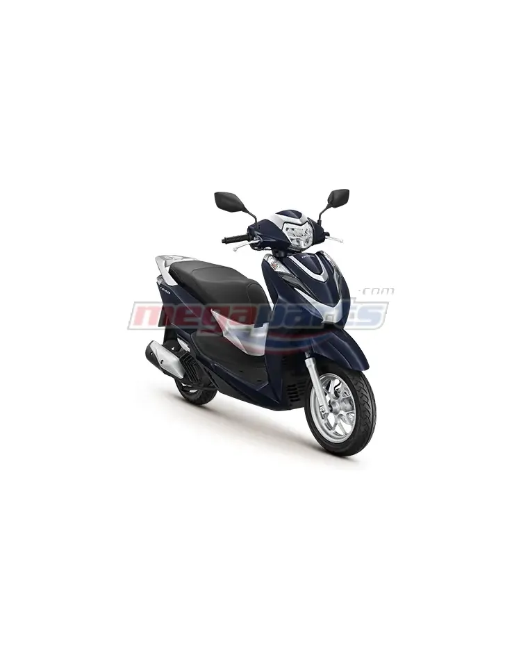 ชุดสีทั้งคัน LEAD 125 2022 (4 วาล์ว) (HONDA) สีน้ำเงิน PB426P