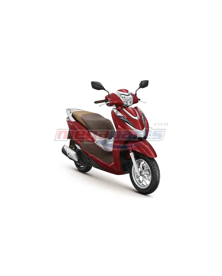 ชุดสีทั้งคัน LEAD 125 2022 (4 วาล์ว) (HONDA) สีแดง R350C