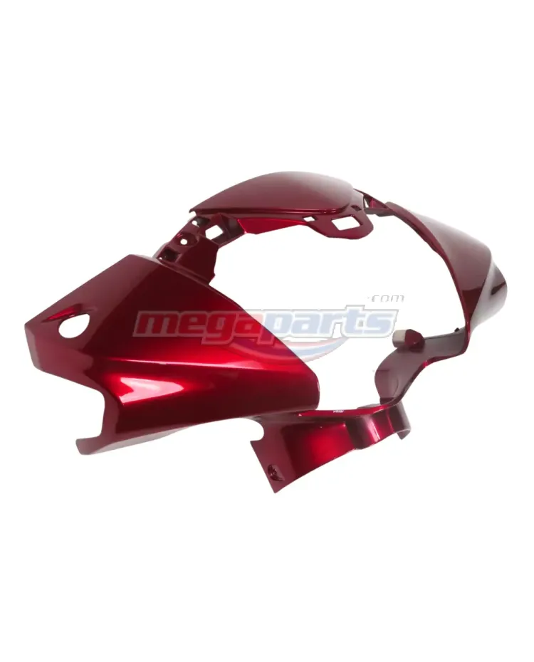 ฝาครอบแฮนด์หน้า LEAD 125 2021 (HONDA) สีแดง R368C