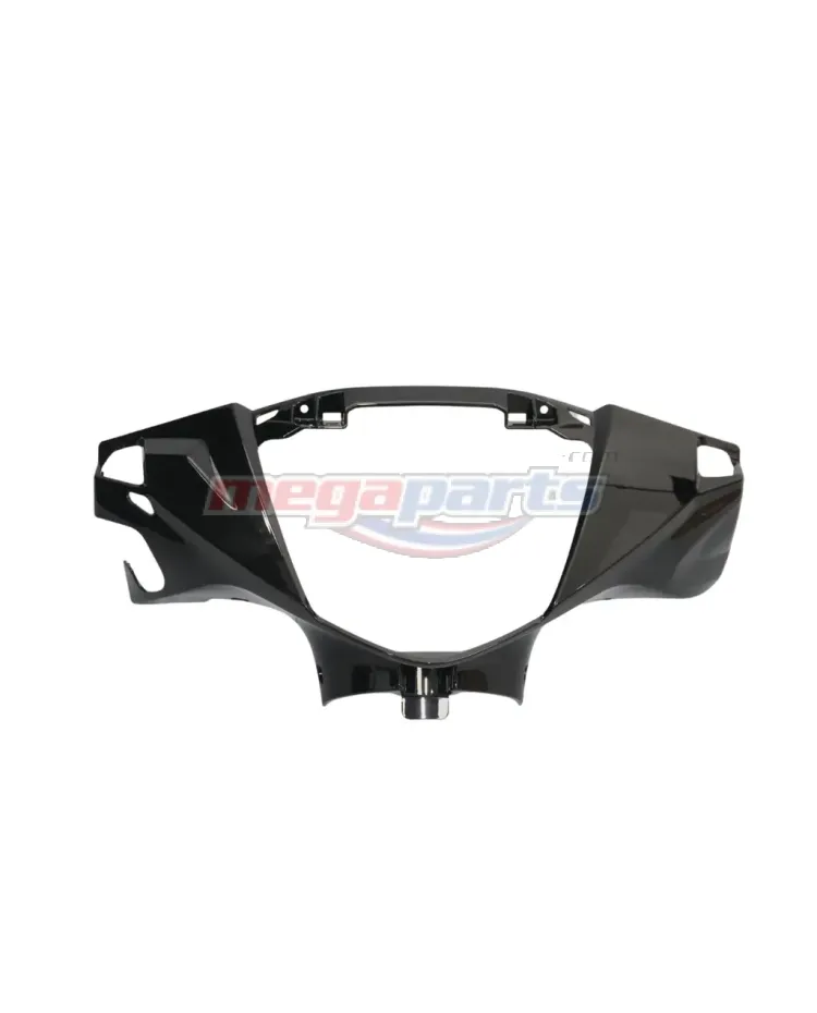 ฝาครอบแฮนด์หน้า WAVE 125i (2023-2024) (LED) (HONDA) สีดำเงา NHA35M