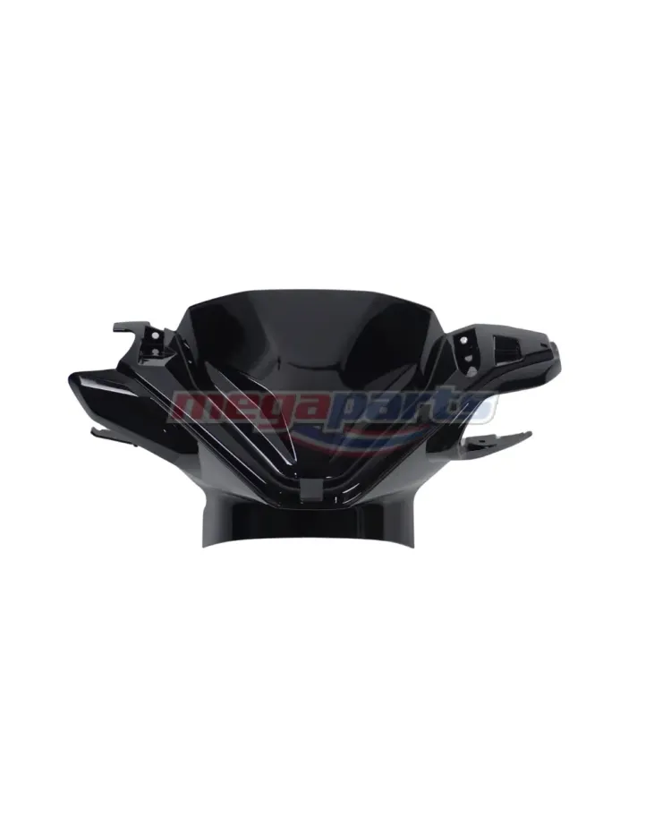 ฝาครอบแฮนด์หน้า CLICK 150i (2018-2020) (HONDA) สีดำเงา NHA35M