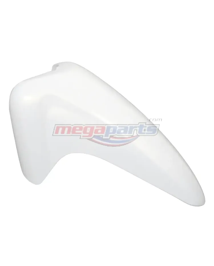 บังโคลนหน้าท่อนหน้า WAVE 125S 2006 (ไฟเลี้ยวบังลม) (HONDA) สีขาว NHA87P