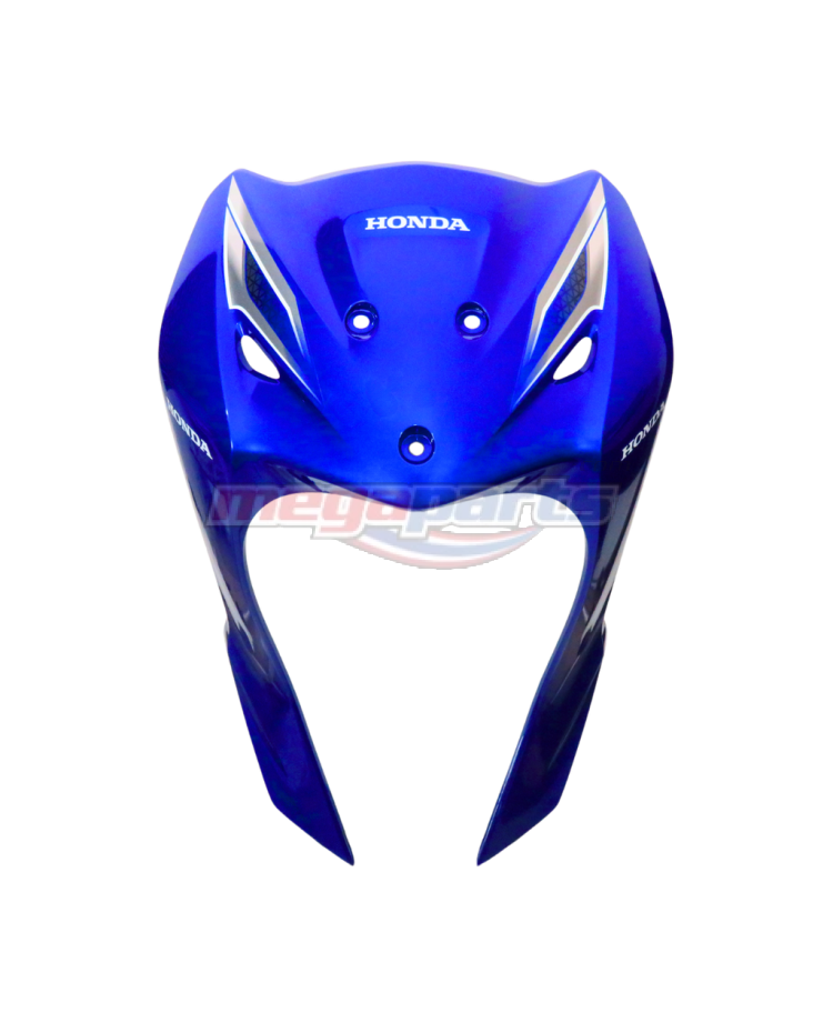 บังลมเดี่ยวพร้อมสติ๊กเกอร์ WAVE 110i 2023 (Di,LED,S) (HONDA) สีน้ำเงิน PB433M