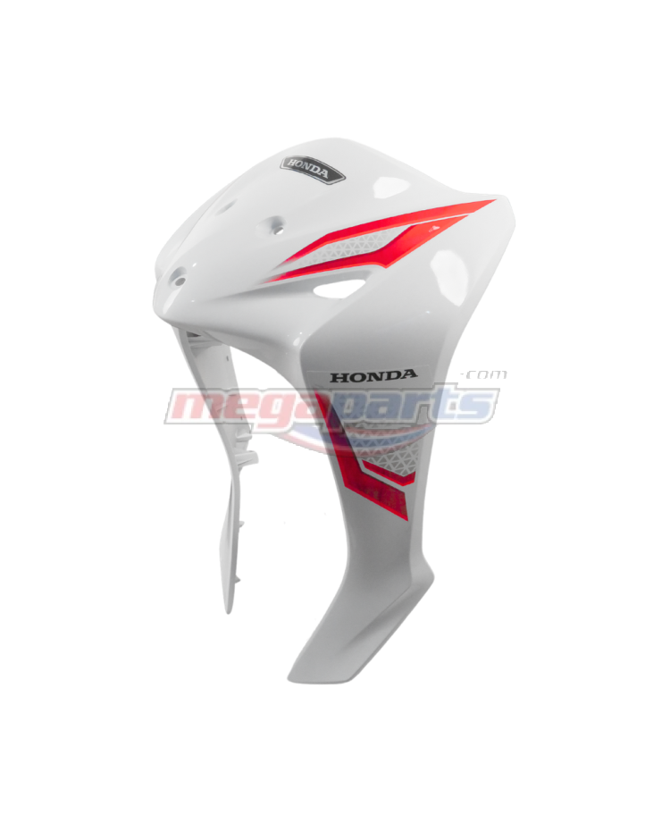 บังลมเดี่ยวพร้อมสติ๊กเกอร์ WAVE 110i (2023-2024) (M,Di,LED) (HONDA) สีขาว NHB61P