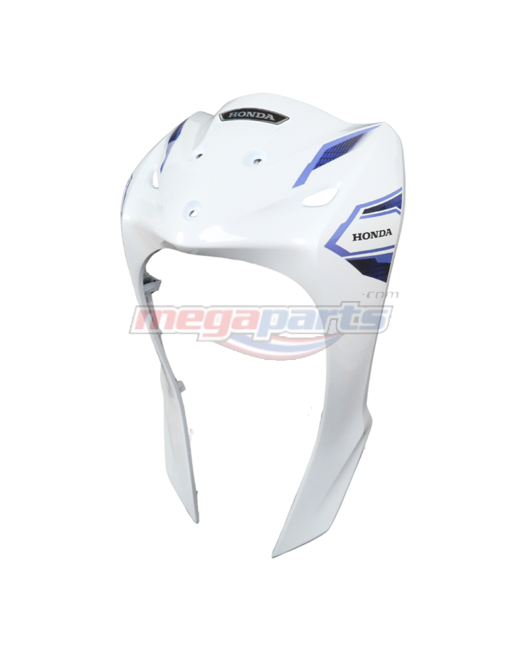 บังลมเดี่ยวพร้อมสติ๊กเกอร์ WAVE 110i 2025 (M,LED) (HONDA) สีขาว NHB61P