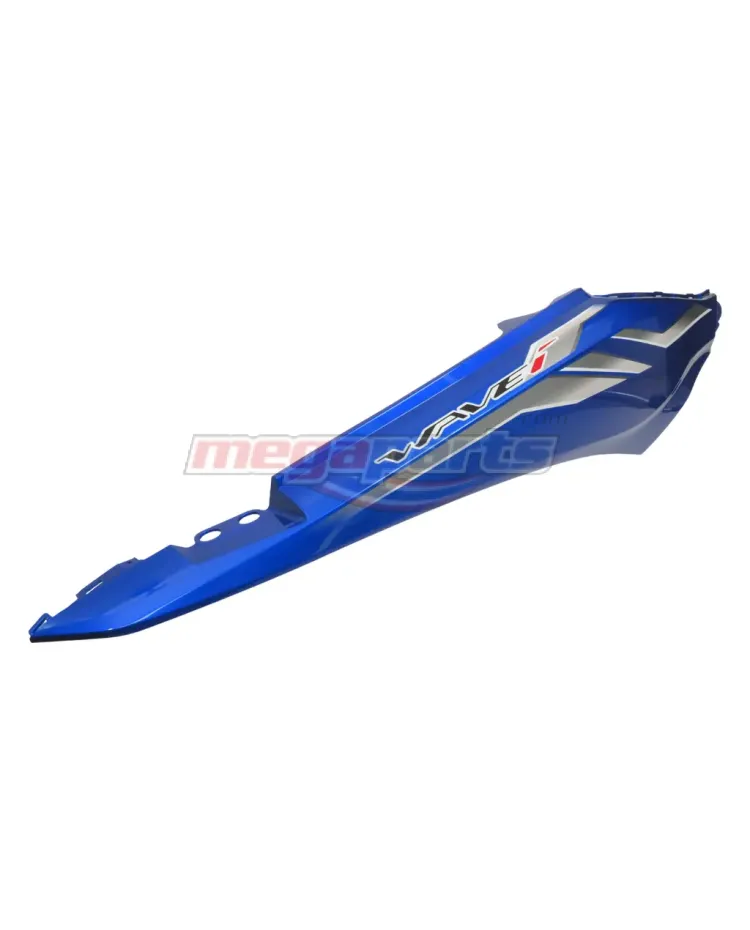 ฝาข้างขวาพร้อมสติ๊กเกอร์ WAVE 110i (2023-2024) (M,Di,LED) (HONDA) สีน้ำเงิน PB433M