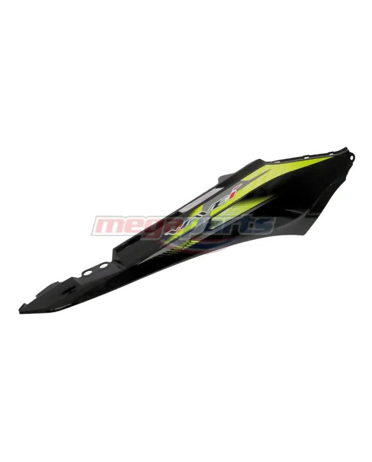 ฝาข้างขวาพร้อมสติ๊กเกอร์ WAVE 110i 2025 (Di,LED,S) (HONDA) รถสีดำ-เหลือง