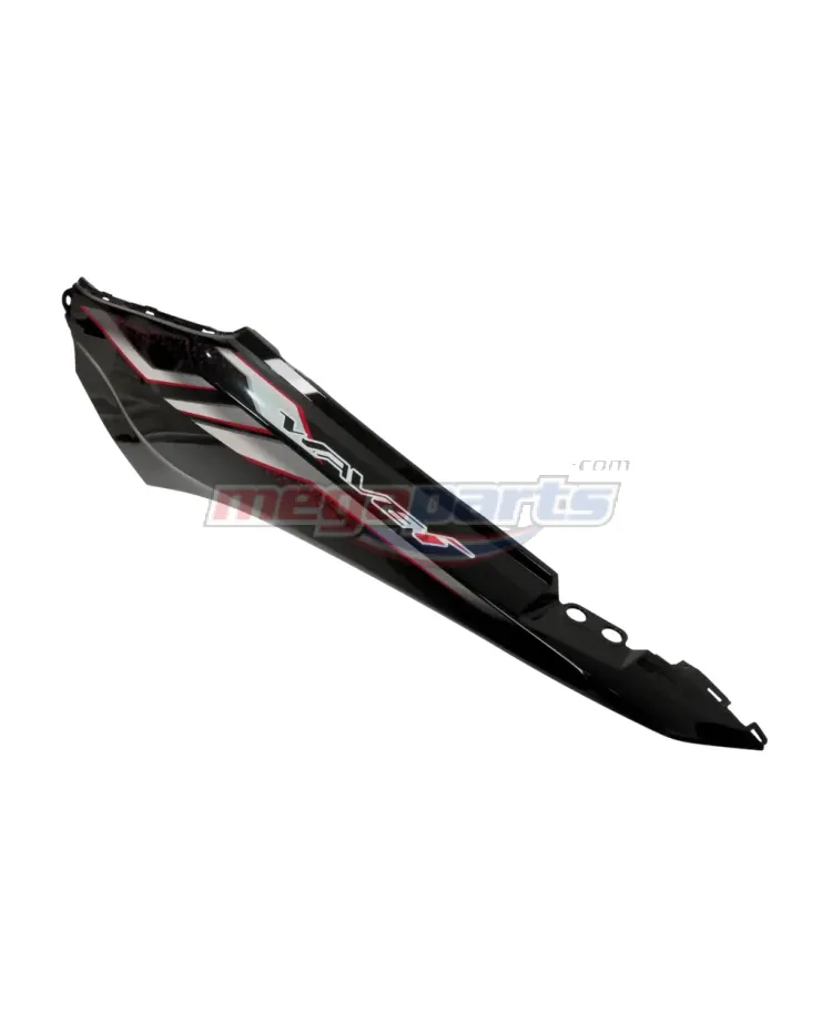 ฝาข้างซ้ายพร้อมสติ๊กเกอร์ WAVE 110i 2023 (M,Di,LED) (HONDA) สีดำเงา NHA35M