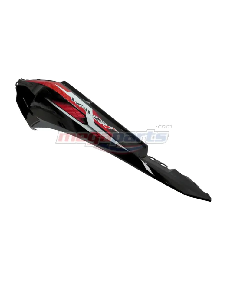 ฝาข้างซ้ายพร้อมสติ๊กเกอร์ WAVE 110i 2025 (Di,LED,S) (HONDA) รถสีแดง-ดำ
