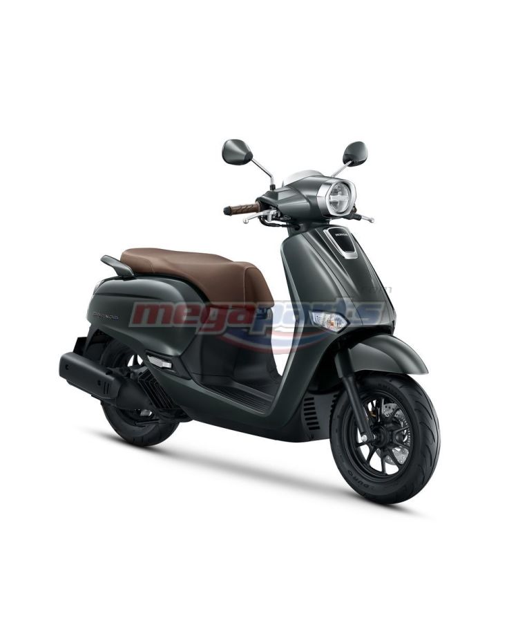 ชุดสีทั้งคัน GIORNO+ 125 2024 (ABS) (HONDA) รถสีเทา-ดำ G-B