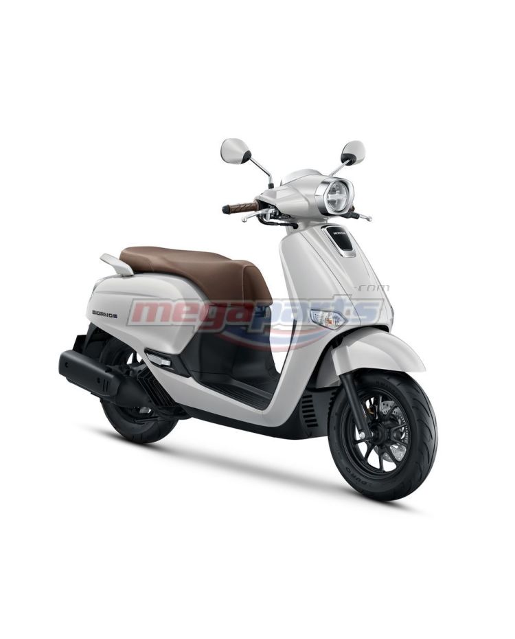 ชุดสี GIORNO+ 125 2024 (ABS) (HONDA) รถสีขาว-ดำ W-B