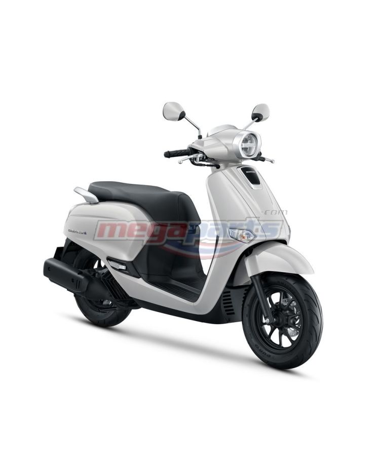 ชุดสีทั้งคัน GIORNO+ 125 2024 (CBS) (HONDA) รถสีขาว-ดำ W-B