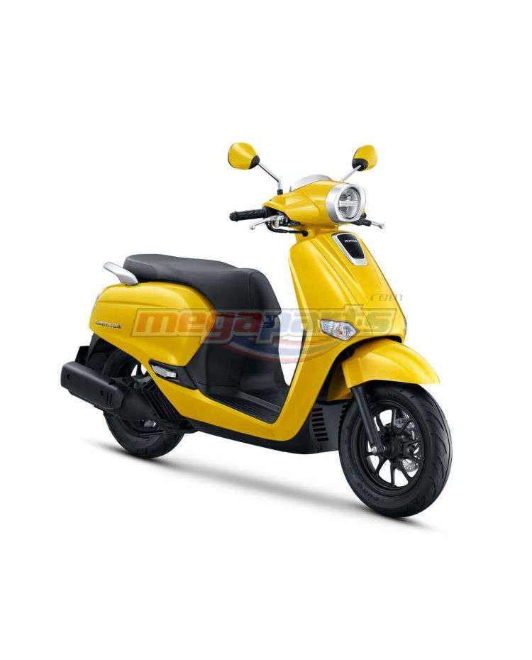 ชุดสีทั้งคัน GIORNO+ 125 2024 (CBS) (HONDA) รถสีเหลือง-ดำ Y-B
