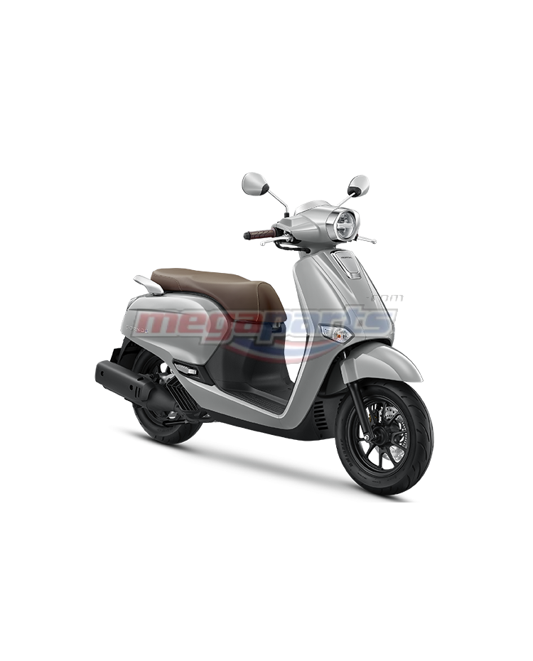 ชุดสีทั้งคัน GIORNO+ 125 2025 (ABS) (HONDA) รถสีเทา-ดำ G-B