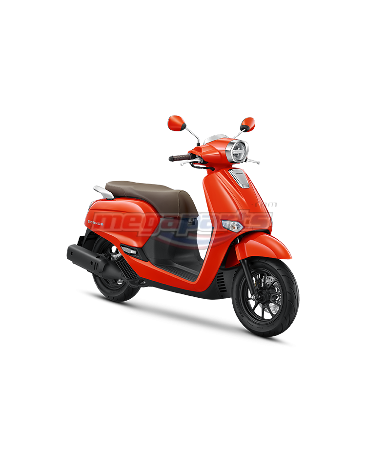 ชุดสีทั้งคัน GIORNO+ 125 2025 (ABS) (HONDA) รถสีส้ม-ดำ O-B