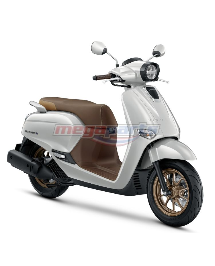 ชุดสีทั้งคัน GIORNO+ 125 2026 (ABS) (HONDA) รถสีขาว-น้ำตาล WBR