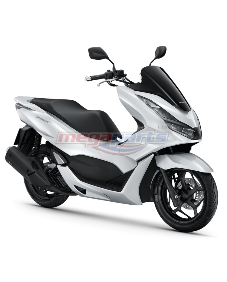 ชุดสีทั้งคัน PCX 160 2021 (CBS) (HONDA) รถสีขาว-ดำ W-B