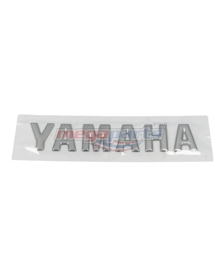 โลโก้ฝาครอบถังน้ำมัน (3D) XSR 155 2023 (YAMAHA) สีเทา (รถสีดำ)