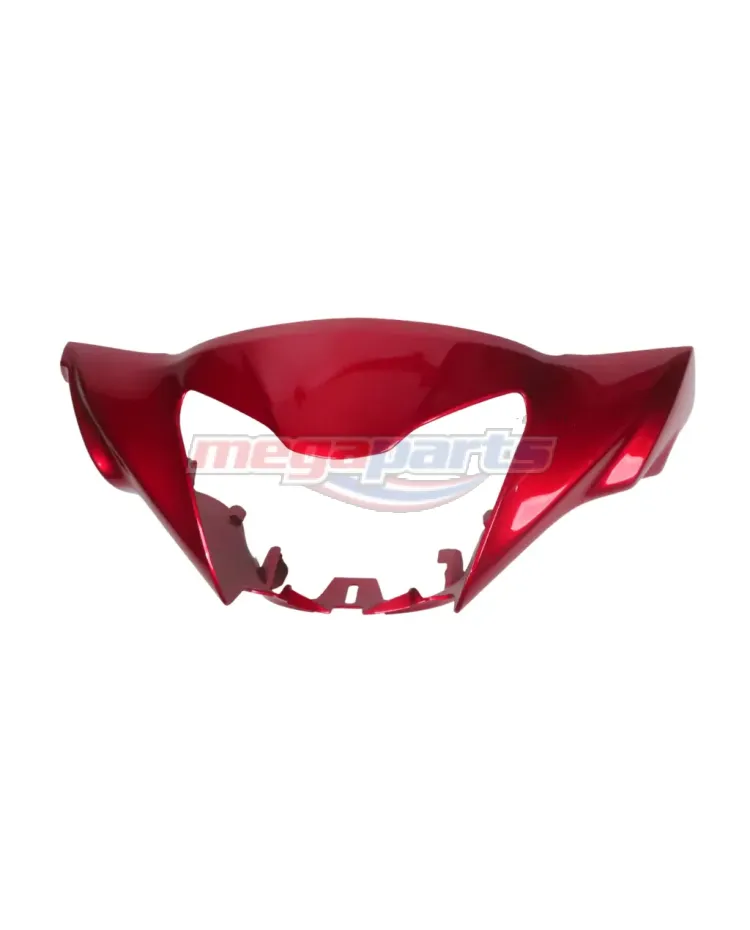 ฝาครอบแฮนด์หน้า FINN 115i 2021 (YAMAHA) สีแดง 0918,DRMK